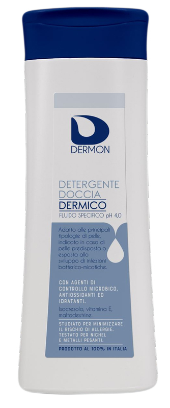 DERMON DETERGENTE DOCCIA DERMICO PH 4,0 250 ML - Farmaciacarpediem.it