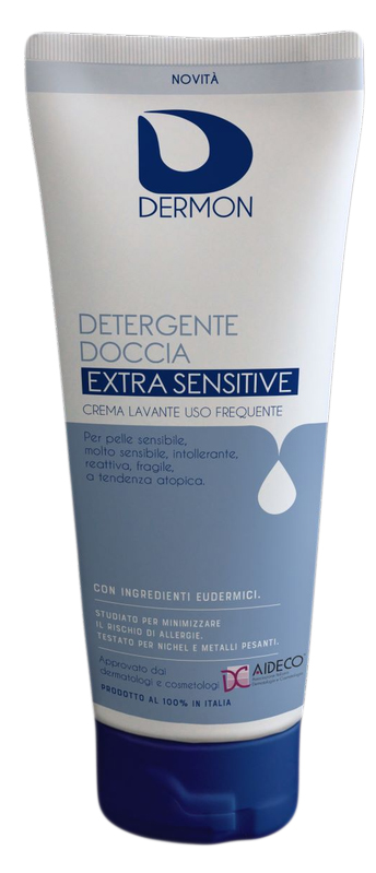 DERMON DETERGENTE DOCCIA EXTRASENSITIVE CREMA LAVANTE USO FREQUENTE 250 ML - Farmaciacarpediem.it