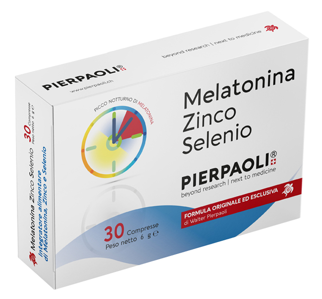 MELATONINA ZINCO SELENIO 30 COMPRESSE - Farmaciacarpediem.it