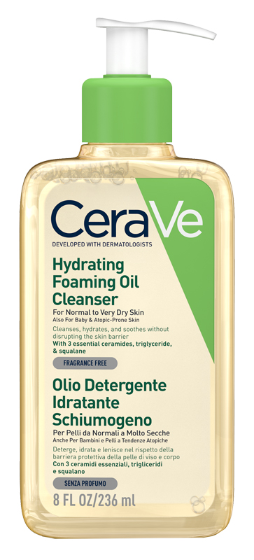 CERAVE HYDRATING OIL CLEANSER 236 ML - Farmaciacarpediem.it