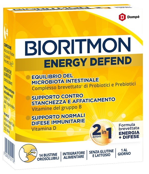 BIORITMON ENERGY DEFEND 14 BUSTINE - Farmaciacarpediem.it