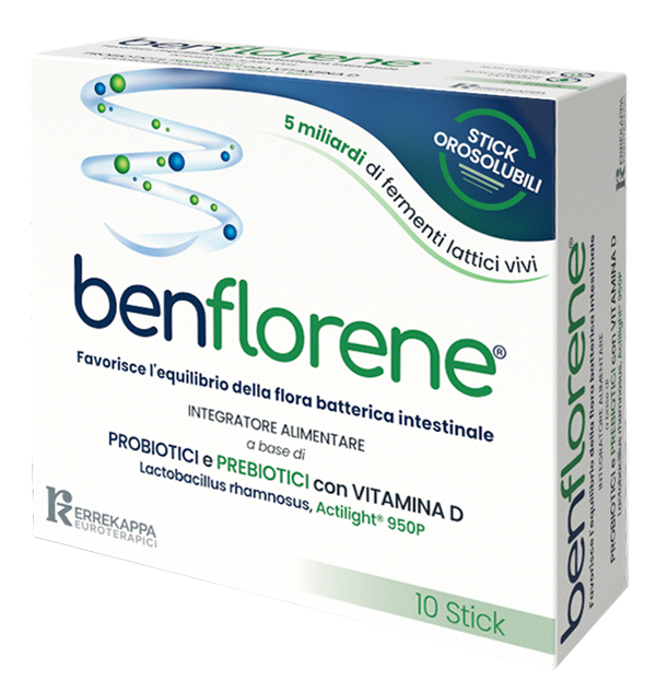 BENFLORENE 10 STICK OROSOLUBILI - Farmaciacarpediem.it