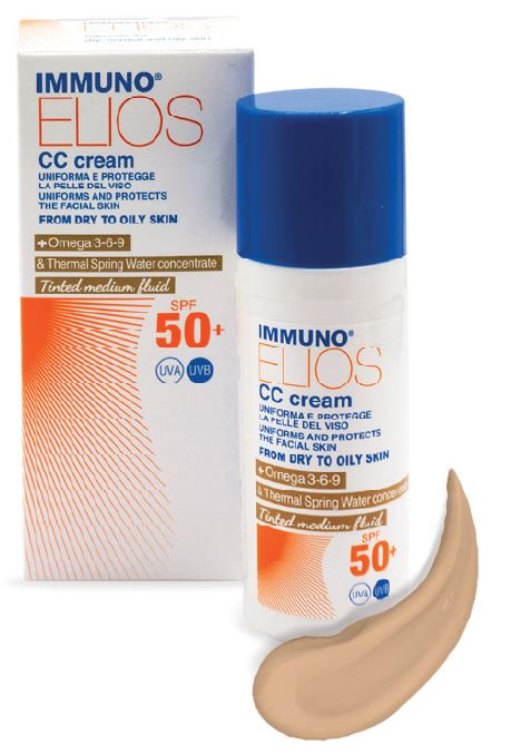 IMMUNO ELIOS CC CREAM SPF50+ TINTED MEDIUM 40 ML - Farmaciacarpediem.it