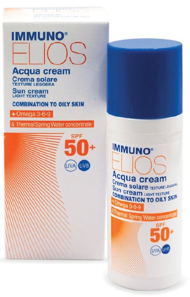 IMMUNO ELIOS ACQUA CREAM SPF50+ OILY SKIN 40 ML - Farmaciacarpediem.it