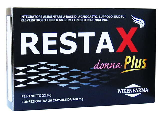 RESTAX DONNA PLUS 30 CAPSULE - Farmaciacarpediem.it