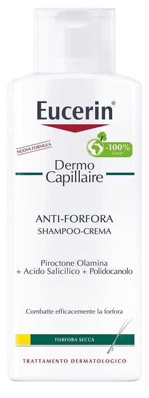 EUCERIN SHAMPOO CREMA ANTIFORFORA SECCA 250 ML - Farmaciacarpediem.it