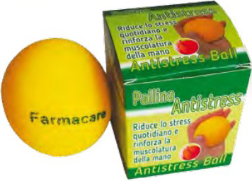PALLINA ANTISTRESS GIALLO - Farmaciacarpediem.it