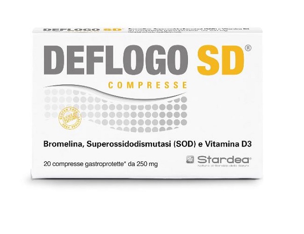 DEFLOGO SD 20 COMPRESSE GASTROPROTETTE SENZA GLUTINE SENZA LATTOSIO - Farmaciacarpediem.it