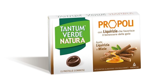 TANTUM VERDE NATURA 15 PASTIGLIE LIQUIRIZIA - Farmaciacarpediem.it