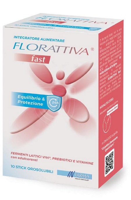 FLORATTIVA FAST 10 STICK OROSOLUBILI - Farmaciacarpediem.it