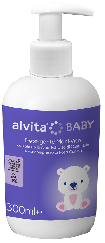 ALVITA BABY DETERGENTE MANI-VISO 300 ML - Farmaciacarpediem.it