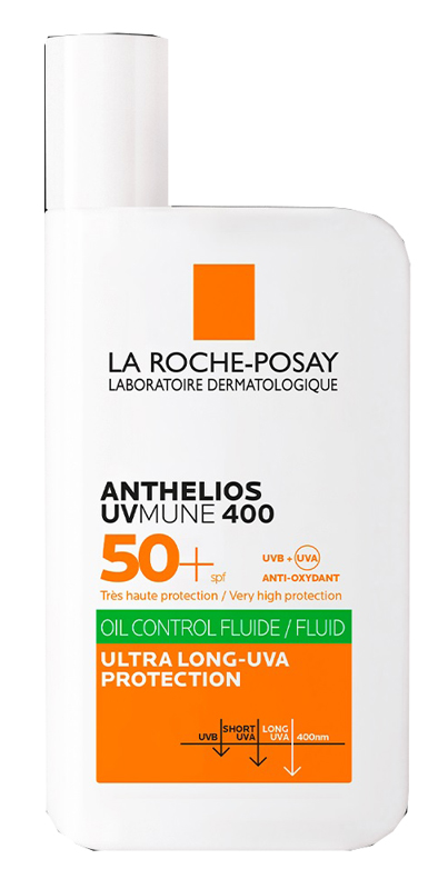 ANTHELIOS FLUIDO OIL CONTROL COLORATO UVMUNE SPF50+ 50 ML - Farmaciacarpediem.it