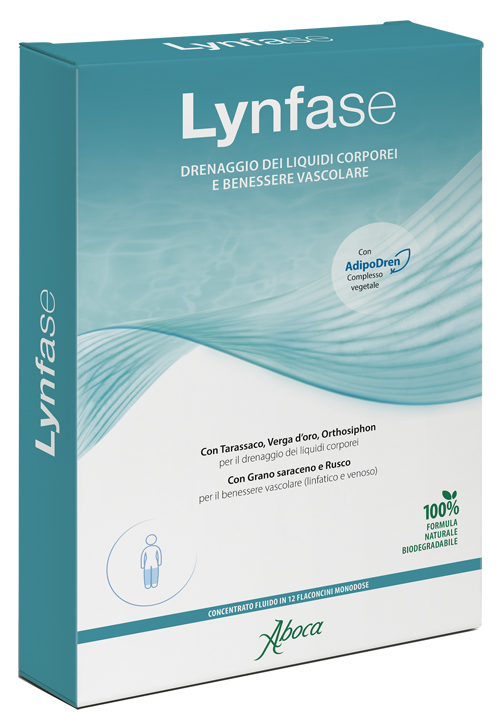 LYNFASE CONCENTRATO FLUIDO 12 FLACONCINI DA 13,3 G - Farmaciacarpediem.it